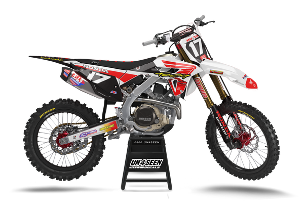 Honda Replica Troy Graphic Kit - CRF CR XR Models | All Years