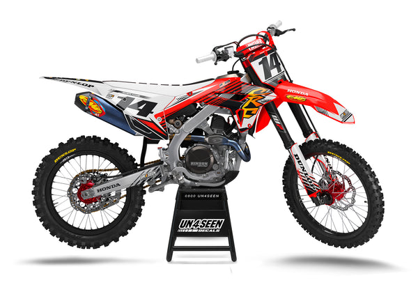 Honda Crf Swamless Graphic Kit - CRF CR XR Models | All Years