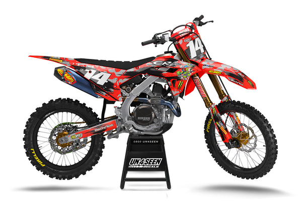 Honda Bathsnake Graphic Kit - CRF CR XR Models | All Years