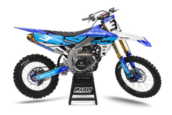 Yamaha Fasthouse Blues Graphic Kit - YZ YZF WR TTR PW Models | All Years
