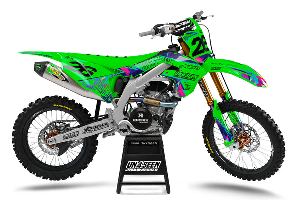 Kawasaki Dash Graphic Kit - KK KXF KDX KLX Models | All Years