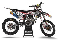 Gasgas Rawcamo Red Graphic Kit - MC EC ES EX Models | All Years