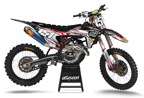 Gasgas Rawcamo Red Graphic Kit - MC EC ES EX Models | All Years