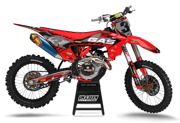 Gasgas Stealth Graphic Kit - MC EC ES EX Models | All Years