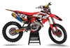 gasgas Graphics Kit - wells red