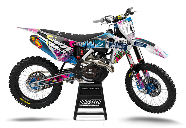 Husqvarna Splash Graphic Kit - TC FC TE TX FE FS FX Models | All Years