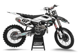 Husqvarna Axe White Graphic Kit - TC FC TE TX FE FS FX Models | All Years