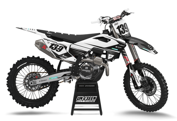 Husqvarna Axe White Graphic Kit - TC FC TE TX FE FS FX Models | All Years