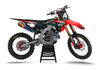 honda Graphics Kit -  shredded red 1