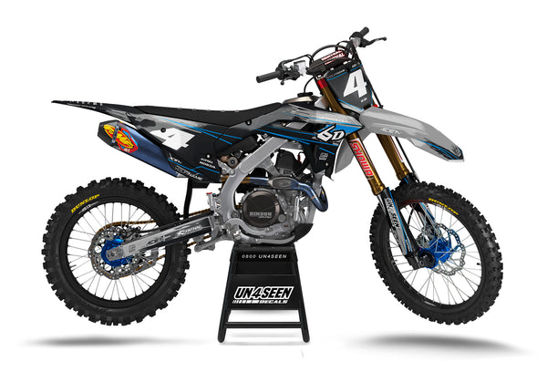 Honda Shredded Grey Graphic Kit - CRF CR XR Models | All Years