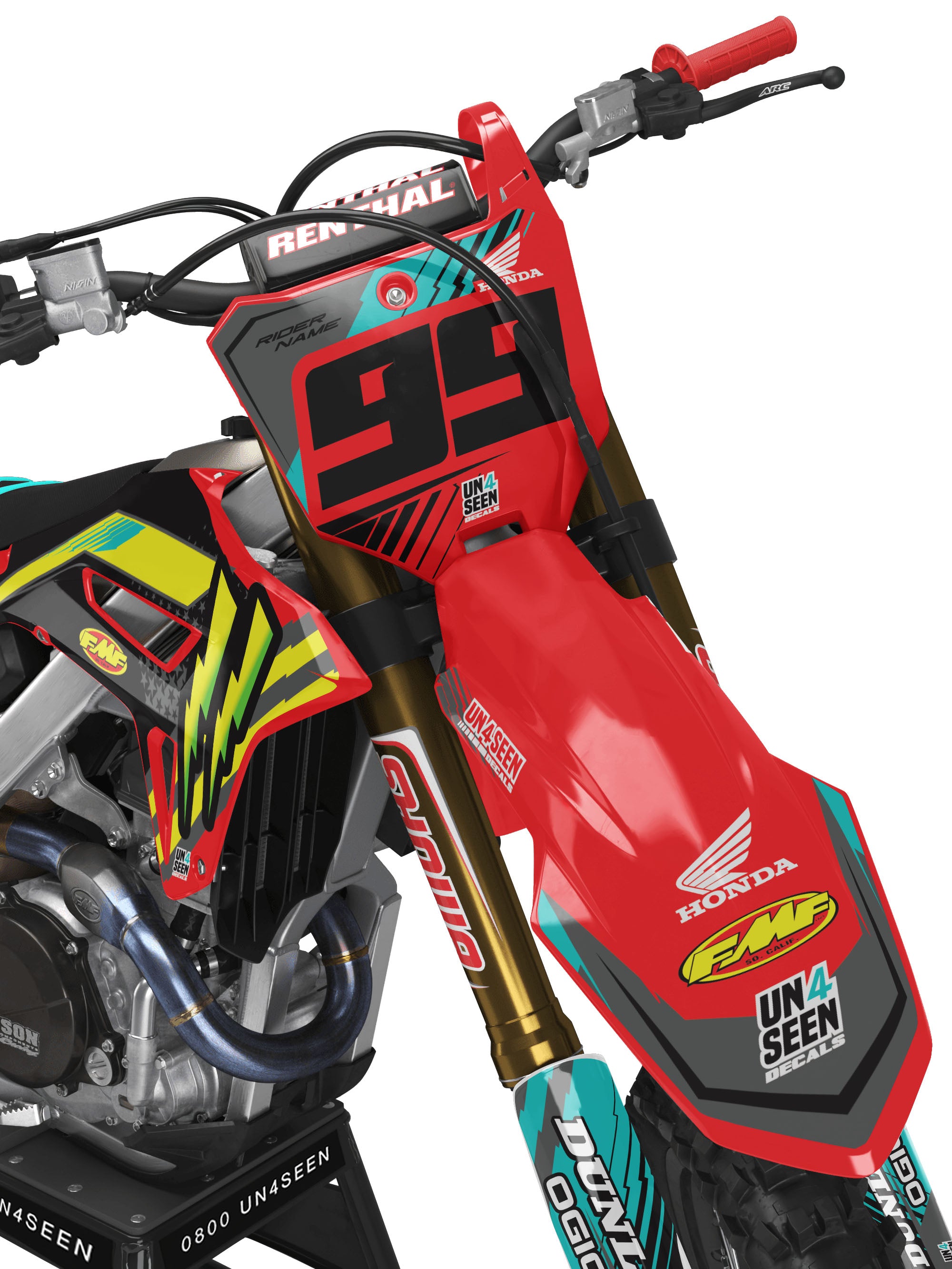 honda Graphics Kit - rally New Zealand