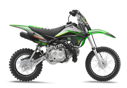 Kawasaki Slammed Graphic Kit - KK KXF KDX KLX Models | All Years