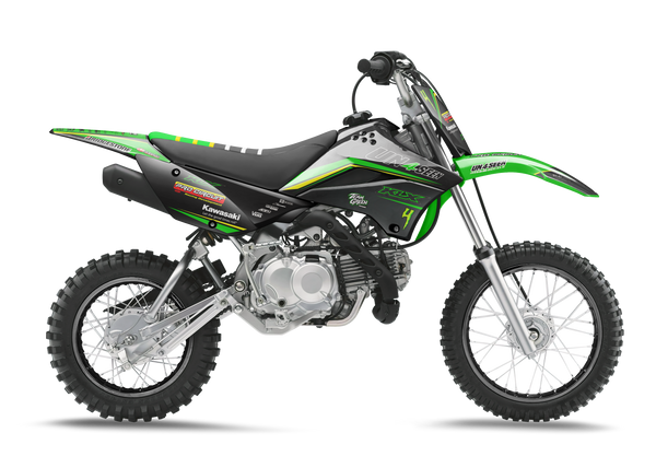 Kawasaki Slammed Graphic Kit - KK KXF KDX KLX Models | All Years