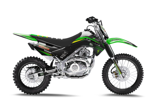 Kawasaki Slammed Graphic Kit - KK KXF KDX KLX Models | All Years