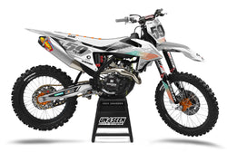KTM 59 Grey Graphic Kit - SX SXF XC XCF EXC EXCF Models | All Years