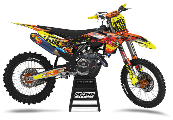 KTM Graphics Kit - Raging Bull