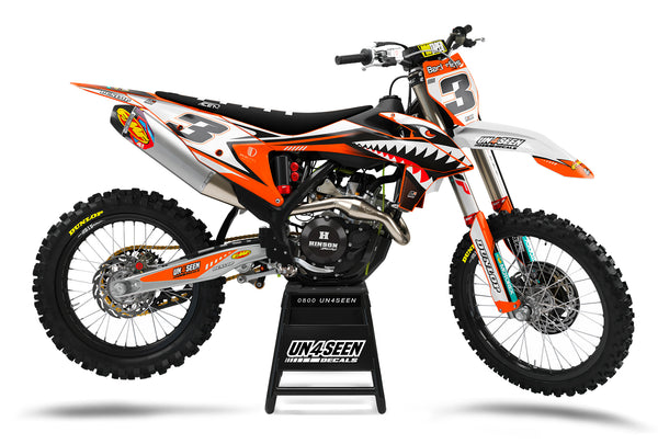 KTM Shark Graphic Kit - SX SXF XC XCF EXC EXCF Models | All Years