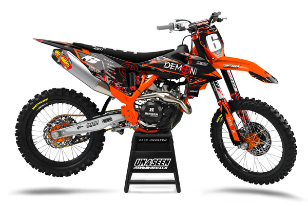 KTM Demon Graphic Kit - SX SXF XC XCF EXC EXCF Models | All Years