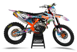 KTM Splash Graphic Kit - SX SXF XC XCF EXC EXCF Models | All Years
