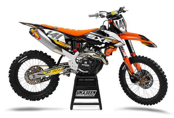 KTM Wells Graphic Kit - SX SXF XC XCF EXC EXCF Models | All Years