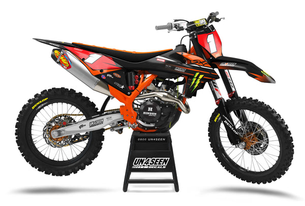 KTM Twinkle Orange Graphic Kit - SX SXF XC XCF EXC EXCF Models | All Years