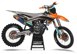 KTM Tape Orange Graphic Kit - SX SXF XC XCF EXC EXCF Models | All Years