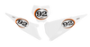 KTM Number Background Decals - Shear