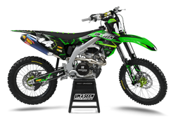 Kawasaki Shookz Graphic Kit - KK KXF KDX KLX Models | All Years