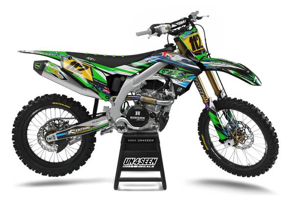 Kawasaki Moa Graphic Kit - KK KXF KDX KLX Models | All Years
