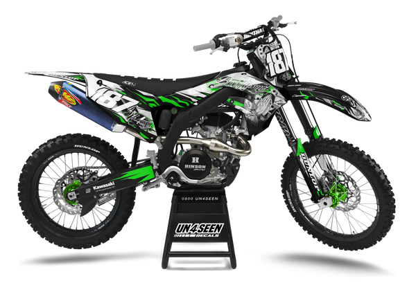 Kawasaki Prayer Graphic Kit - KK KXF KDX KLX Models | All Years