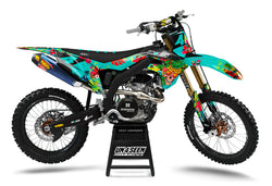 Kawasaki Tropics Graphic Kit - KK KXF KDX KLX Models | All Years