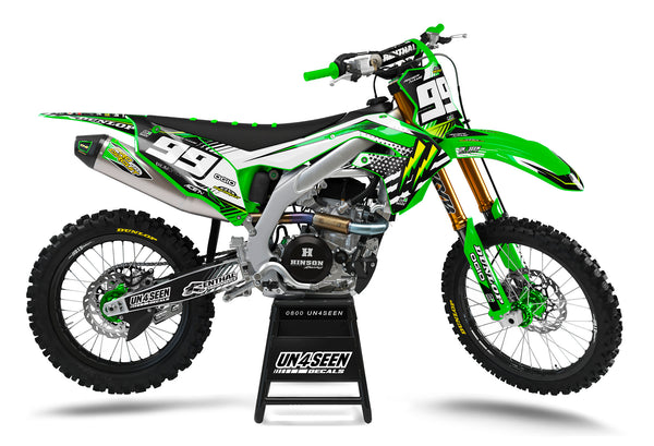 Kawasaki Rally Graphic Kit - KK KXF KDX KLX Models | All Years