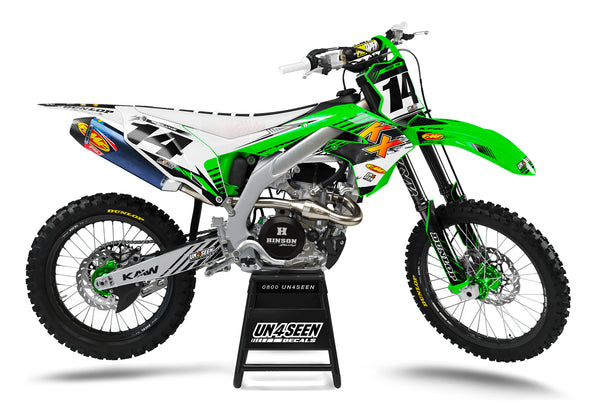 Kawasaki Seamless Graphic Kit - KK KXF KDX KLX Models | All Years