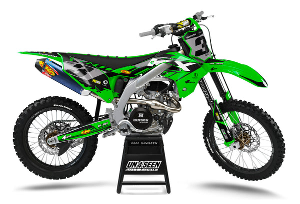 Kawasaki Stealth Graphic Kit - KK KXF KDX KLX Models | All Years