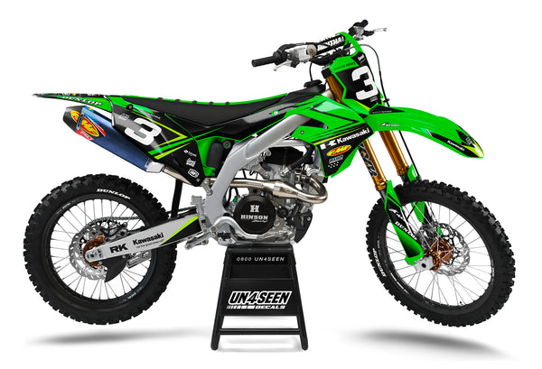 Kawasaki Shifty Graphic Kit - KK KXF KDX KLX Models | All Years
