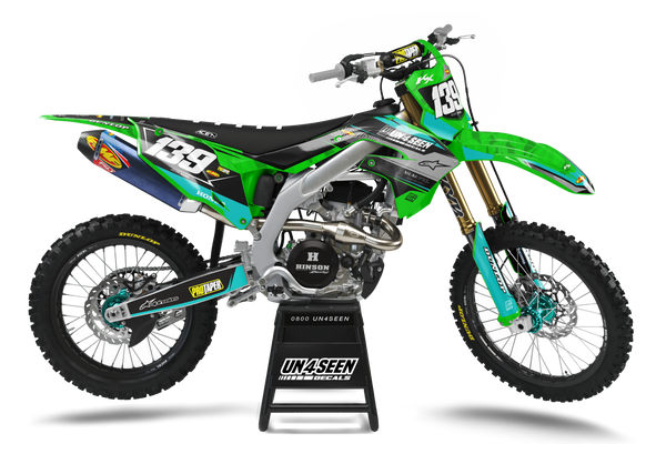 Kawasaki Boss Graphic Kit - KK KXF KDX KLX Models | All Years
