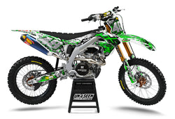 Kawasaki Attack Graphic Kit - KK KXF KDX KLX Models | All Years