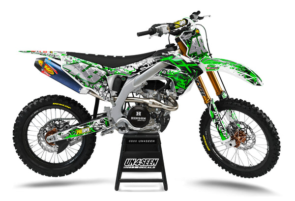 Kawasaki Attack Graphic Kit - KK KXF KDX KLX Models | All Years