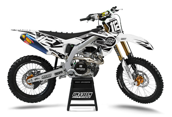 Kawasaki Bleed Graphic Kit - KK KXF KDX KLX Models | All Years