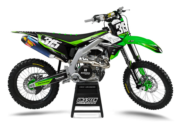Kawasaki Citrus Graphic Kit - KK KXF KDX KLX Models | All Years