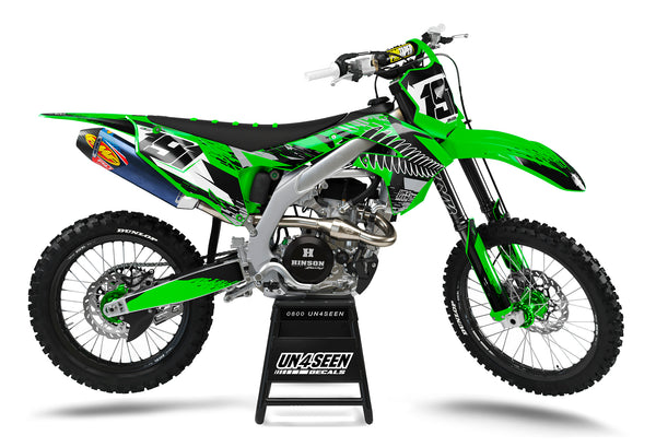 Kawasaki Fern Graphic Kit - KK KXF KDX KLX Models | All Years