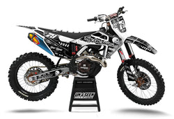 Husqvarna Looting Black Graphic Kit - TC FC TE TX FE FS FX Models | All Years