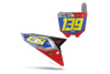 Honda Number Background Decals - Race