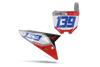 Honda Number Background Decals - Race