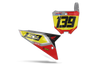 Honda Number Background Decals - Race