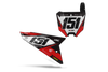 Honda Number Background Decals - Frow
