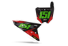 Honda Number Background Decals - Frow