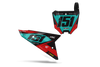 Honda Number Background Decals - Frow