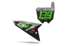 Honda Number Background Decals - Slim