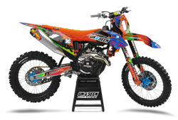 KTM Crackle Graphic Kit - SX SXF XC XCF EXC EXCF Models | All Years
